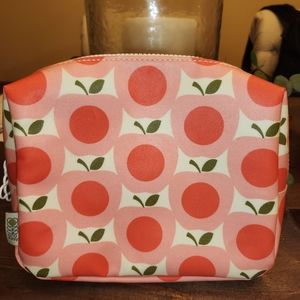 Orla Kiely RARE Apple Cosmetic Pouch Pink